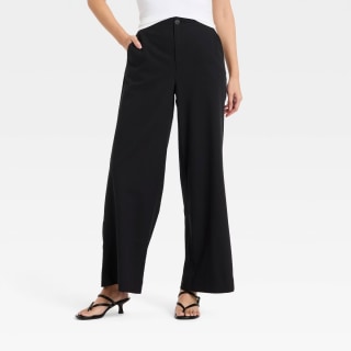 A New Day Faux Linen Trousers