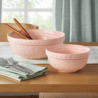 Member's Mark Floral Ceramic Prep and Serve Bowls (2 Piece)