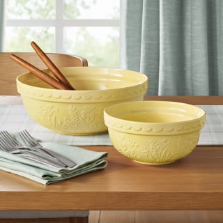 Member's Mark Floral Ceramic Prep and Serve Bowls (2 Piece)