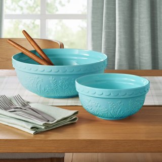 Member's Mark Floral Ceramic Prep and Serve Bowls (2 Piece)