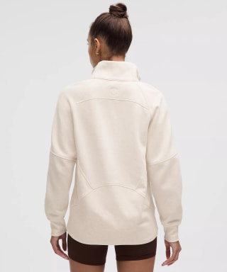Lululemon Scuba Oversized Funnel-Neck Half Zip Long