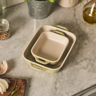Staub Ceramic Rectangular Baking Dish Set (2-Piece)