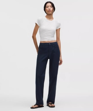 Lululemon EasyFive Mid-Rise Relaxed-Straight Pant Regular