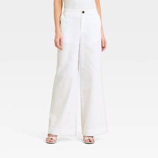 A New Day Faux Linen Trousers