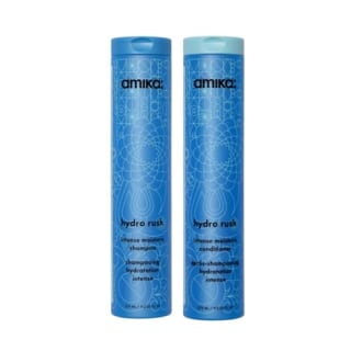 Amika Hydro Rush Intense Moisture Shampoo and Conditioner Bundle