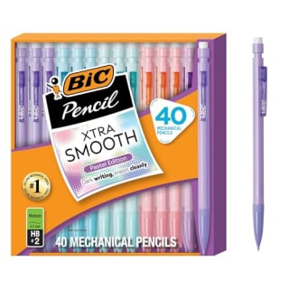 BIC Xtra-Smooth Pastel Mechanical Pencils with Erasers