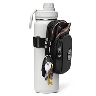 Bottle Pouch Gym Water Caddy with Phone Holder