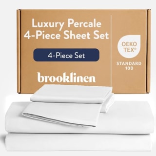 Brooklinen Luxury Percale Sheet Set