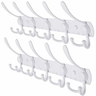Dseap Wall Mounted Coat Rack (2-count)