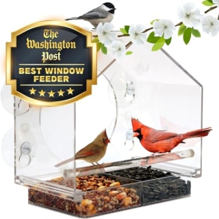 Nature Anywhere Window Bird Feeder