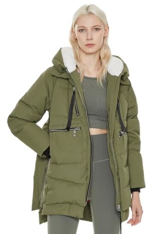 Orolay Women’s Thickened Down Jacket