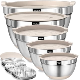 Umite Chef Mixing Bowls with Airtight Lids Set