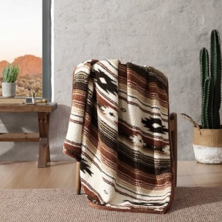 Wrangler Sherpa Blanket with Corduroy Reverse