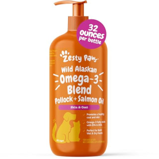 Zesty Paws Wild Alaskan Omega-3 Blend Pollock + Salmon Oil