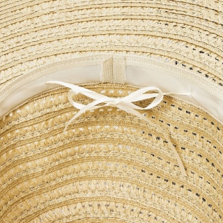 Shade & Shore Packable Straw Short Brim Floppy Hat