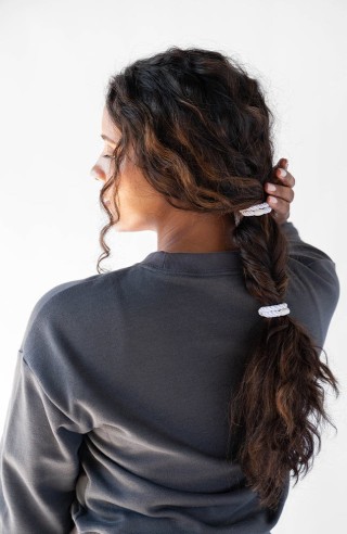 France Luxe Grab & Go Pony Tube, 15 Hair Ties