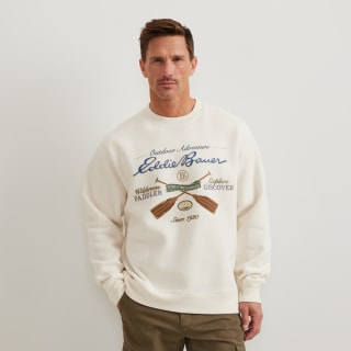 Eddie Bauer Men's Vintage Soft Paddle Crew