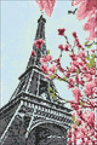 Wizardi Paris Diamond Painting Kit