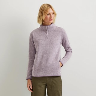 Eddie Bauer Radiator Fleece 2.0 Snap Mock Pullover