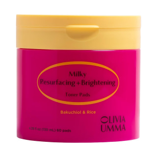 Oliviaumma Milky Resurfacing + Brightening Toner Pads