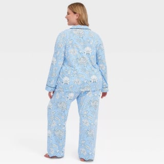 Roller Rabbit x Target Floral Vines Long Sleeves and Pants Pajama Set