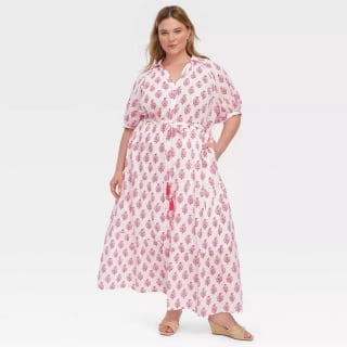 Roller Rabbit x Target Bouquet Short Sleeve Maxi Dress
