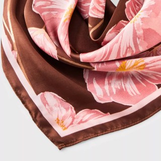 A New Day Flower Square Scarf