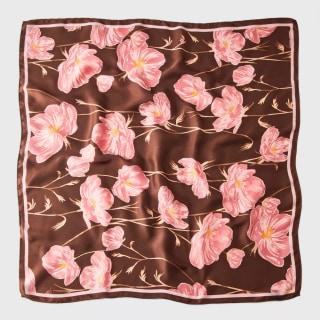 A New Day Flower Square Scarf