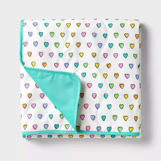 Roller Rabbit x Target Disco Hearts Wave Picnic Blanket