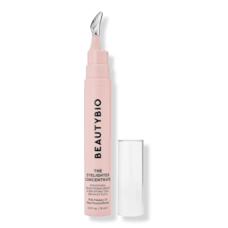 BeautyBio Eyelighter Concentrate Serum and anti-inflammatory tool