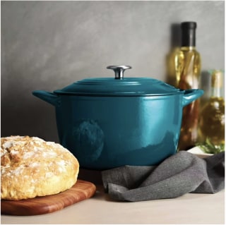 Tramontina Enameled Cast Iron Covered Round Dutch Oven (7 Quart)