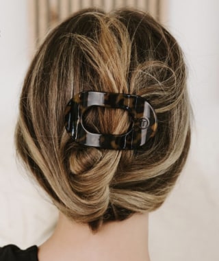 Teleties Small Flat Round Clip 