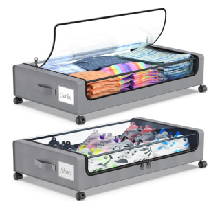 Catgood Under Bed Wheeled Storage