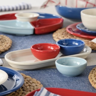 Fiesta Americana Mixed Colors Condiment Set (4 Piece)