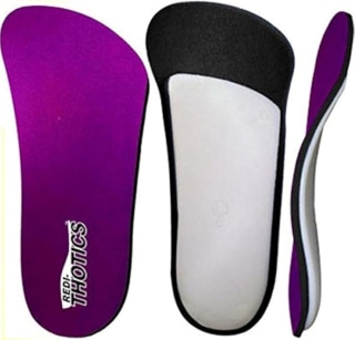 Redi-Thotics Slim 3/4 Orthotic Insoles, E