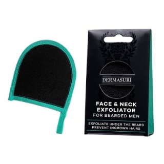 Dermasuri Men's Exfoliating Beard & Face Scrub Scrubber