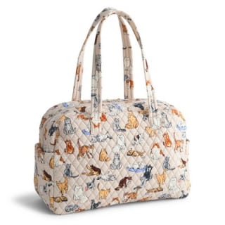 Vera Bradley Outlet Cotton Weekender Travel Bag