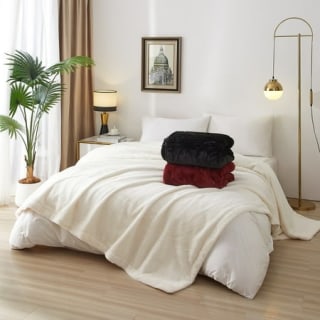Mainstays Cozy Faux Fur Super Soft Luxury Blanket