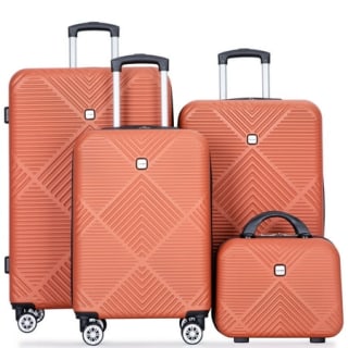 Tripcomp Hardside Carry On Luggage Set