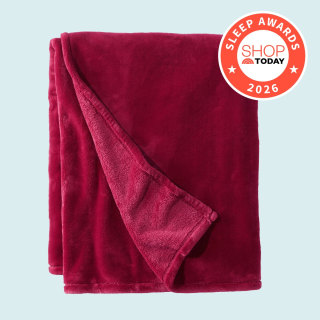 L.L.Bean Wicked Plush Throw