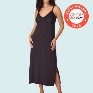 Bali Breathe Lace-Trim Nightgown