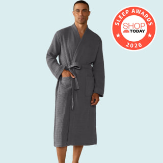 Coyuchi Unisex Organic Waffle Robe