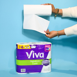 Viva Signature Cloth Paper Towels (3 Double Rolls)