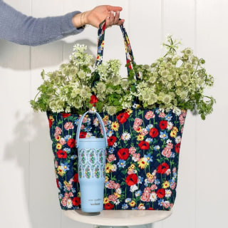 Vera Bradley East West Tote Bag