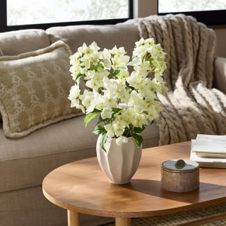 Threshold designed with Studio McGee Hydrangea Arrangement