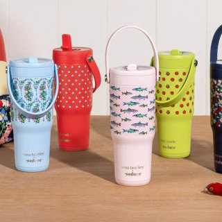 Reduce x Vera Bradley Chiller Go Leak Proof Stainless Steel Insulated Straw Tumbler