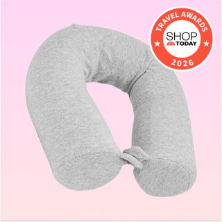 Dot&Dot Twist Memory Foam Travel Pillow