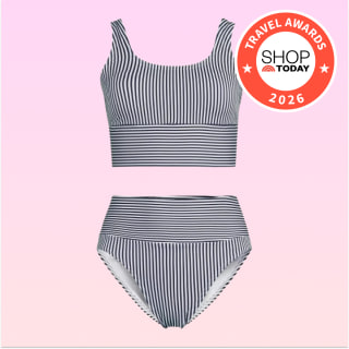 Lands' End Midkini Swimsuit Set