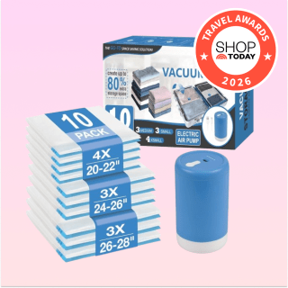 Cozy Essential Travel Vacuum Storage Bags 