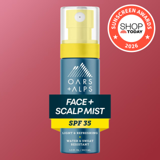 Oars + Alps Face & Scalp Sunscreen Spray Mist
